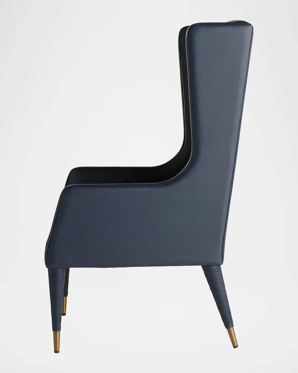 Arteriors Hawthorne Leather Host Chair | Thumbnail 3 Arteriors Hawthorne Leather Host Chair | Thumbnail 3