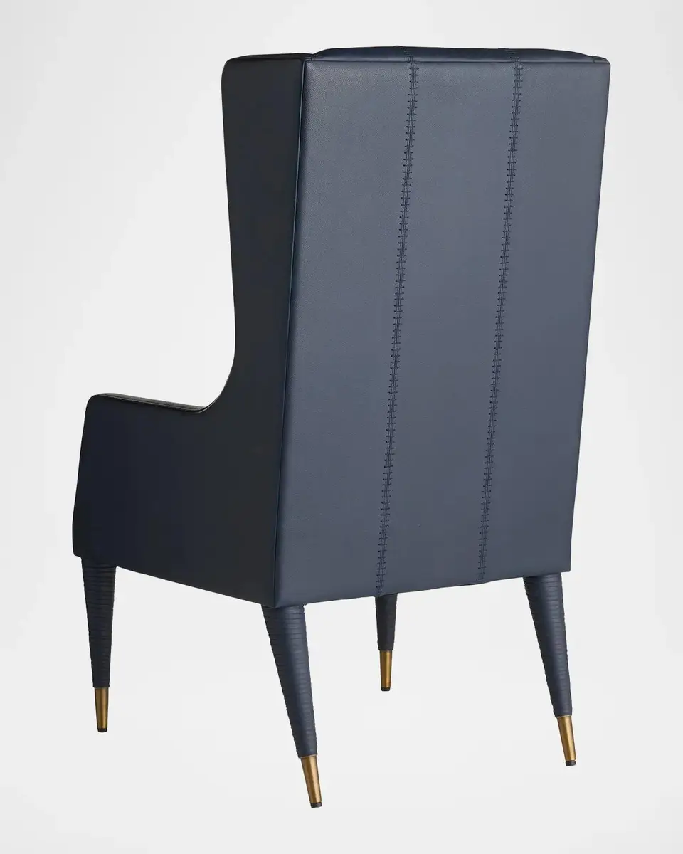 Arteriors Hawthorne Leather Host Chair | Thumbnail 4 Arteriors Hawthorne Leather Host Chair | Thumbnail 4