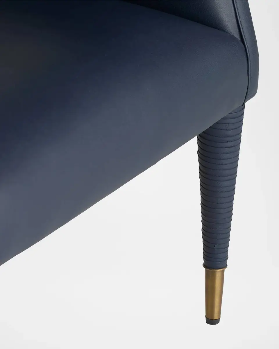 Arteriors Hawthorne Leather Host Chair | Thumbnail 7 Arteriors Hawthorne Leather Host Chair | Thumbnail 7