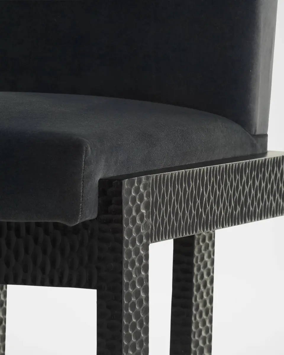 Arteriors Matilda Velvet & Mango Wood Dining Chair | Thumbnail 5 Arteriors Matilda Velvet & Mango Wood Dining Chair | Thumbnail 5