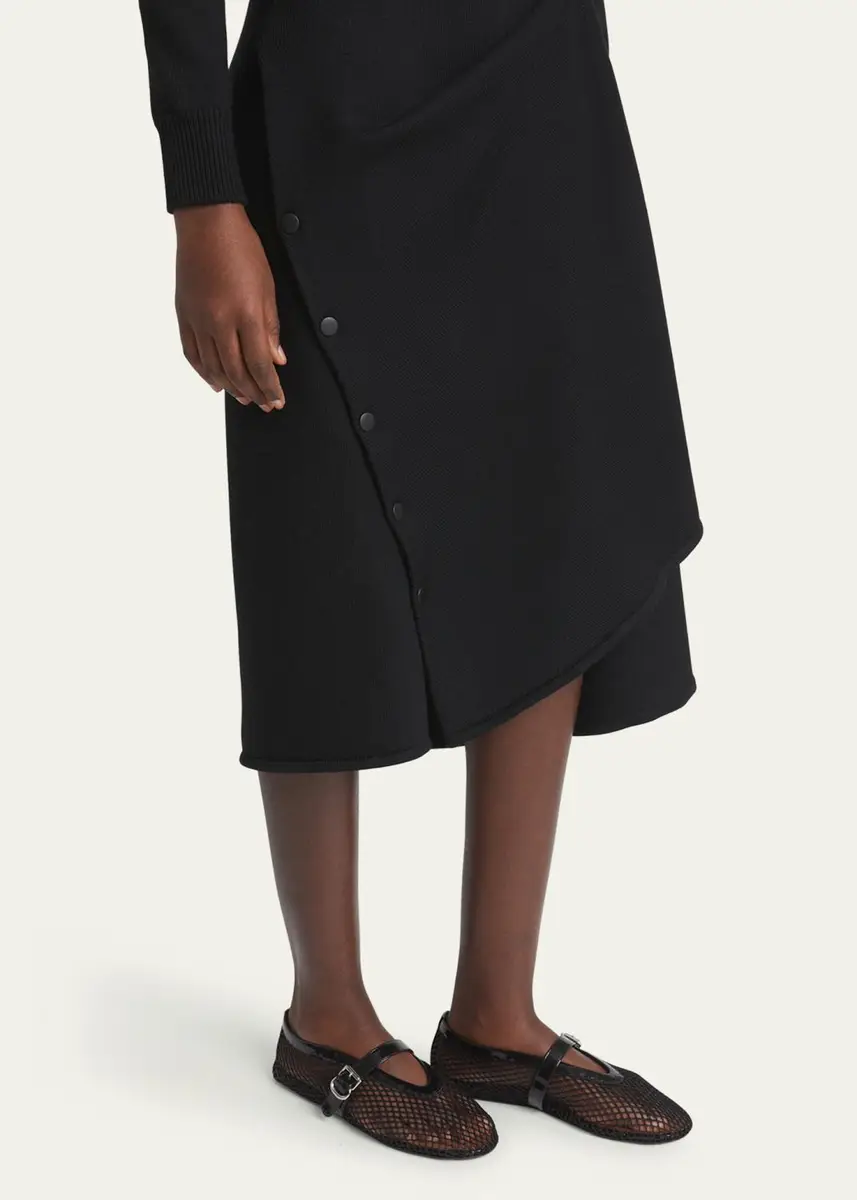 Alaïa Mesh Mary Jane Ballerina Flats | Thumbnail 2 Alaïa Mesh Mary Jane Ballerina Flats | Thumbnail 2