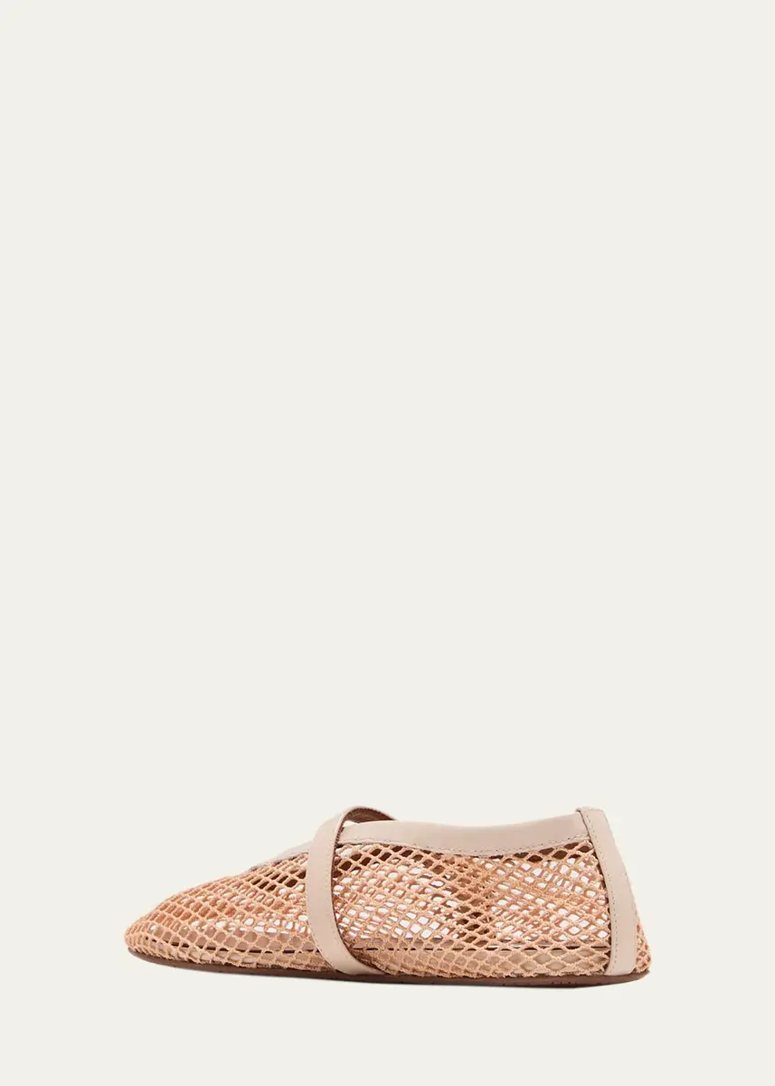 Alaïa Mesh Mary Jane Ballerina Flats | Thumbnail 8 Alaïa Mesh Mary Jane Ballerina Flats | Thumbnail 8