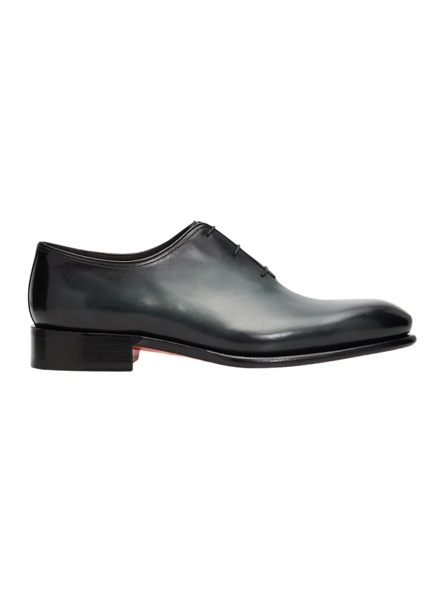 Santoni Men's Velutra Leather Oxfords