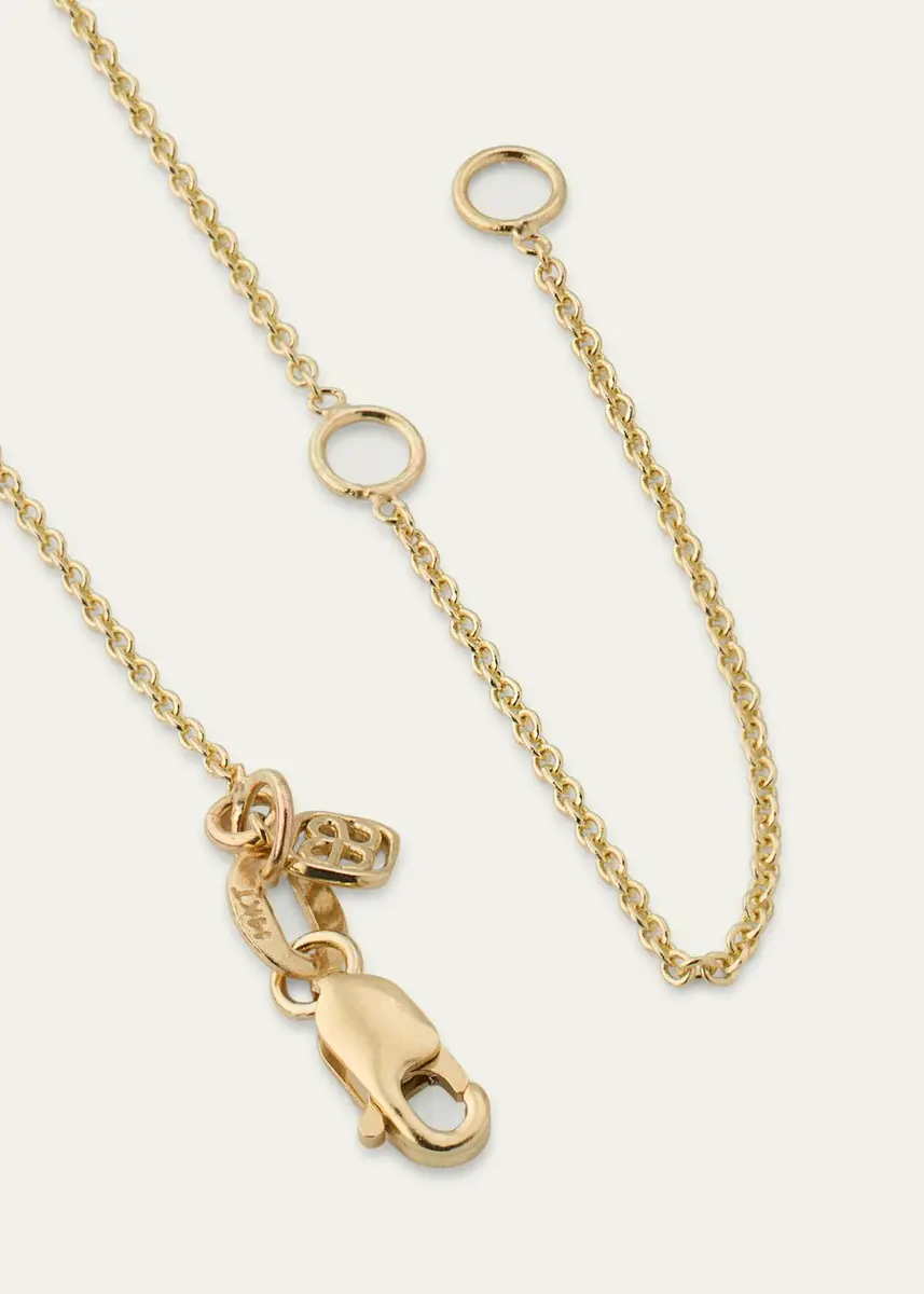 Sydney Evan Small Stone Burst Pendant Necklace | Thumbnail 4 Sydney Evan Small Stone Burst Pendant Necklace | Thumbnail 4