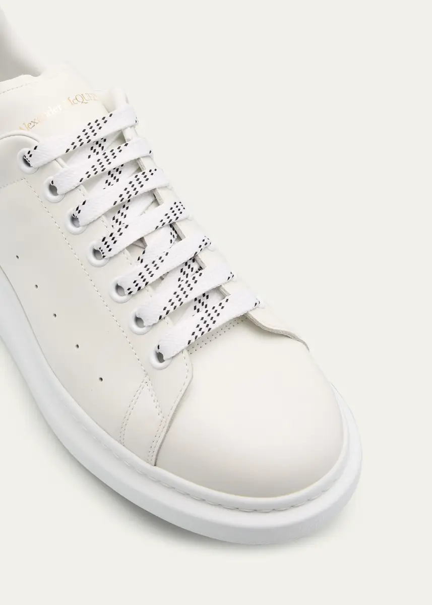 Alexander McQueen Men's Leather Oversized Sneakers | Thumbnail 11 Alexander McQueen Men's Leather Oversized Sneakers | Thumbnail 11