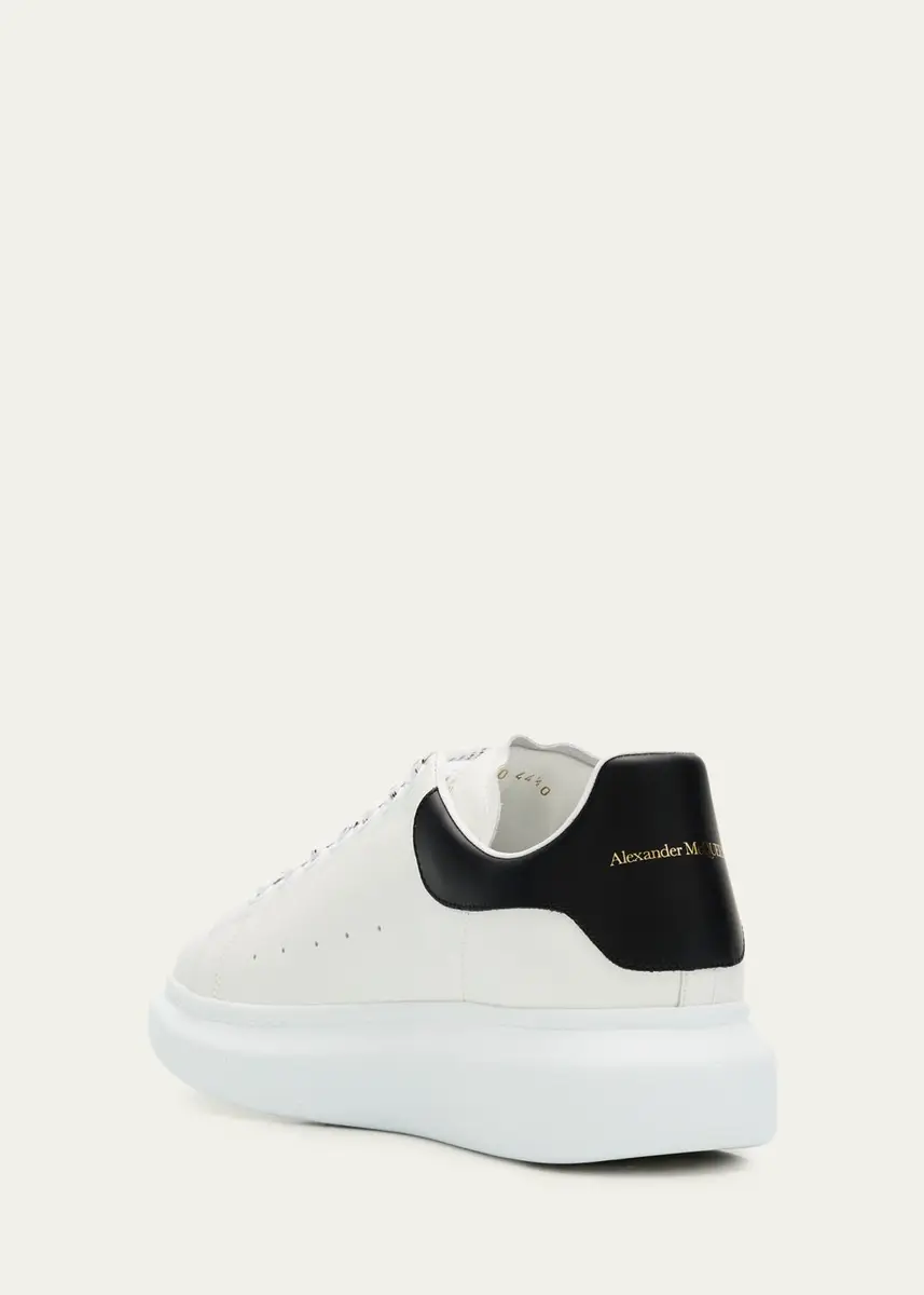 Alexander McQueen Men's Leather Oversized Sneakers | Thumbnail 8 Alexander McQueen Men's Leather Oversized Sneakers | Thumbnail 8