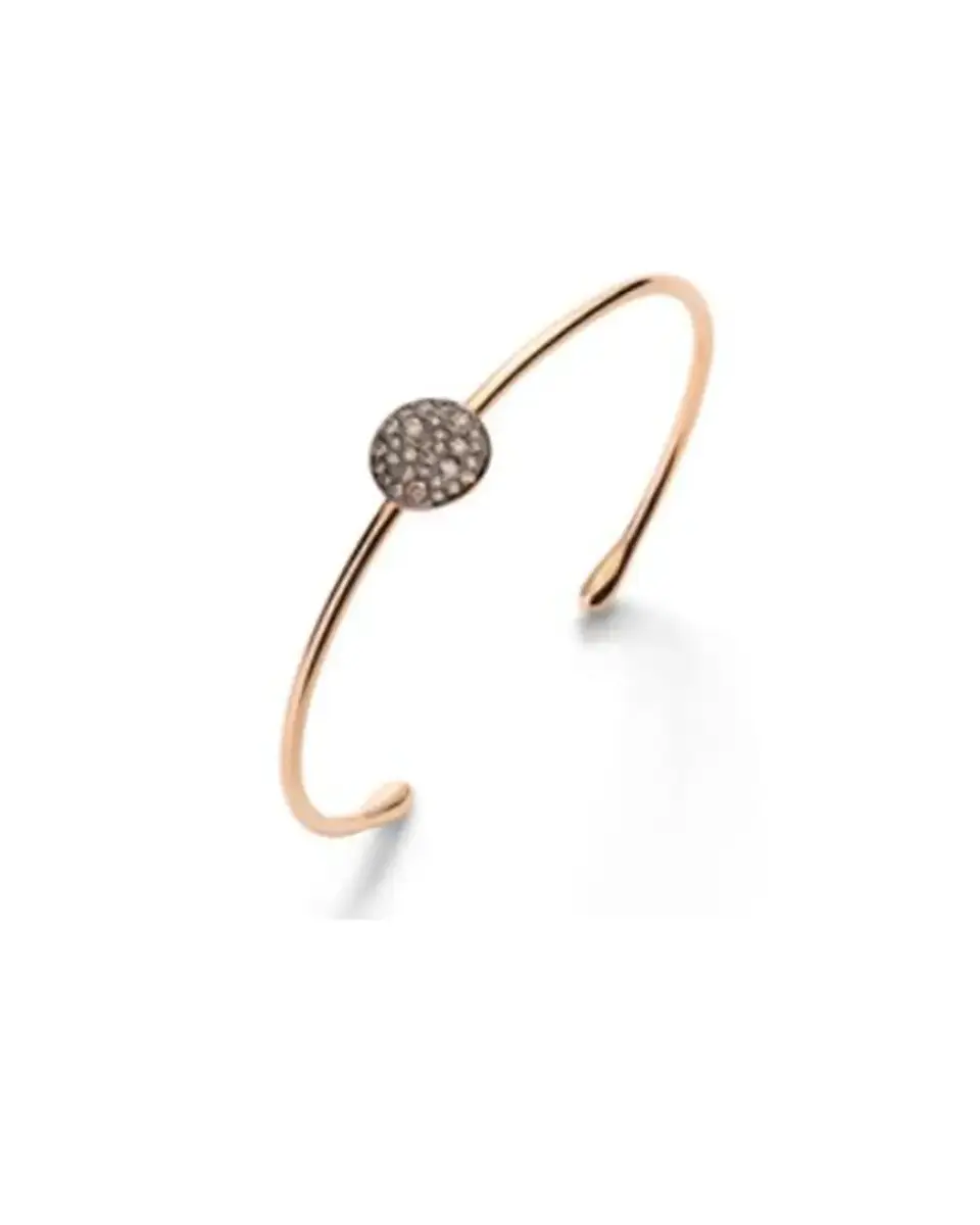 Sabbia Brown Diamond & 18K Rose Gold Cuff Bracelet Sabbia Brown Diamond & 18K Rose Gold Cuff Bracelet