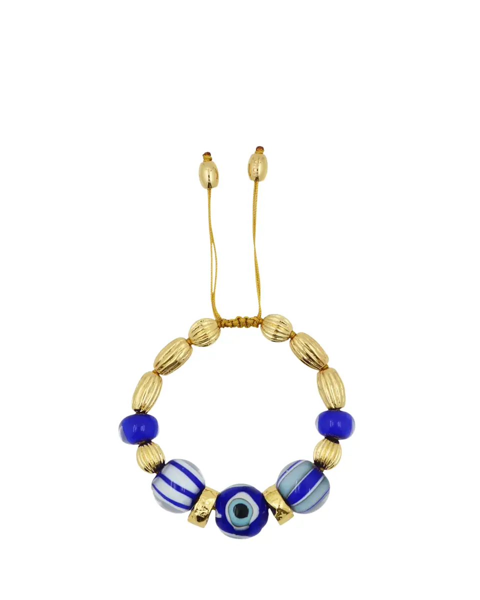 TOHUM Design Evil Eye Charm Bracelet, Blue | Thumbnail 2 TOHUM Design Evil Eye Charm Bracelet, Blue | Thumbnail 2