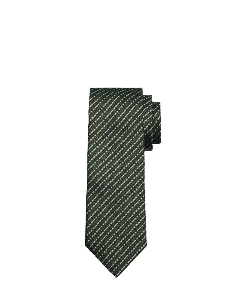 Men's Jacquard Stripe Silk Tie Men's Jacquard Stripe Silk Tie