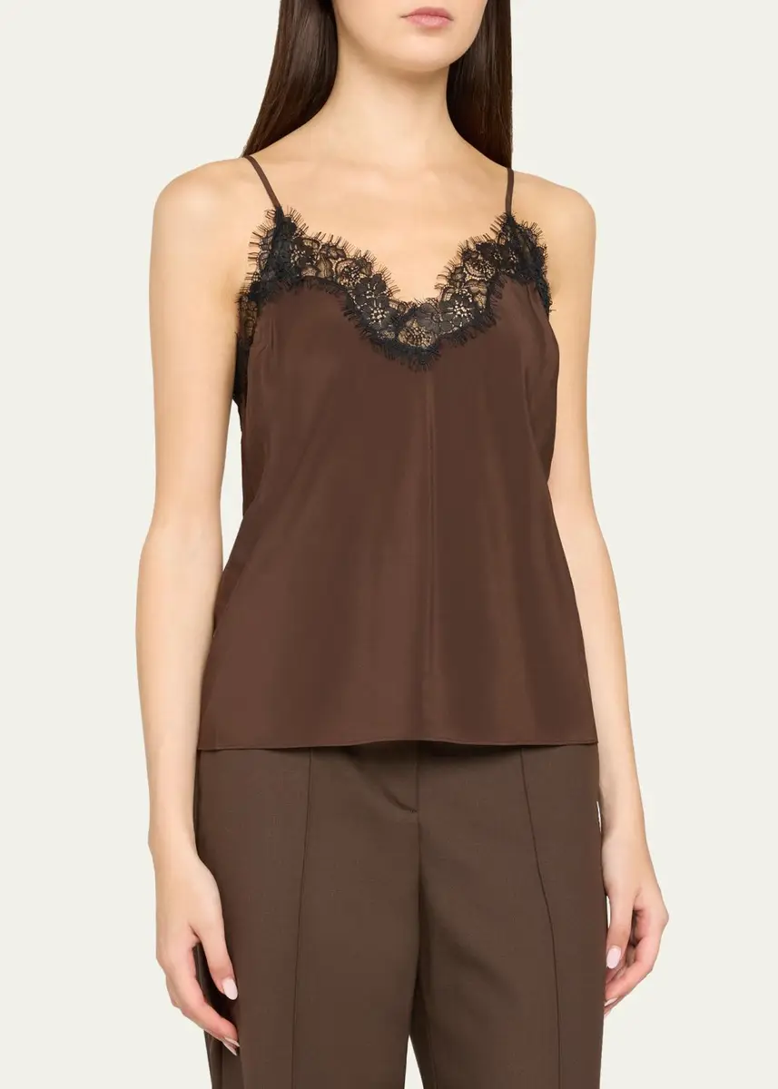 A.L.C. Annabelle Lace Silk Top | Thumbnail 4