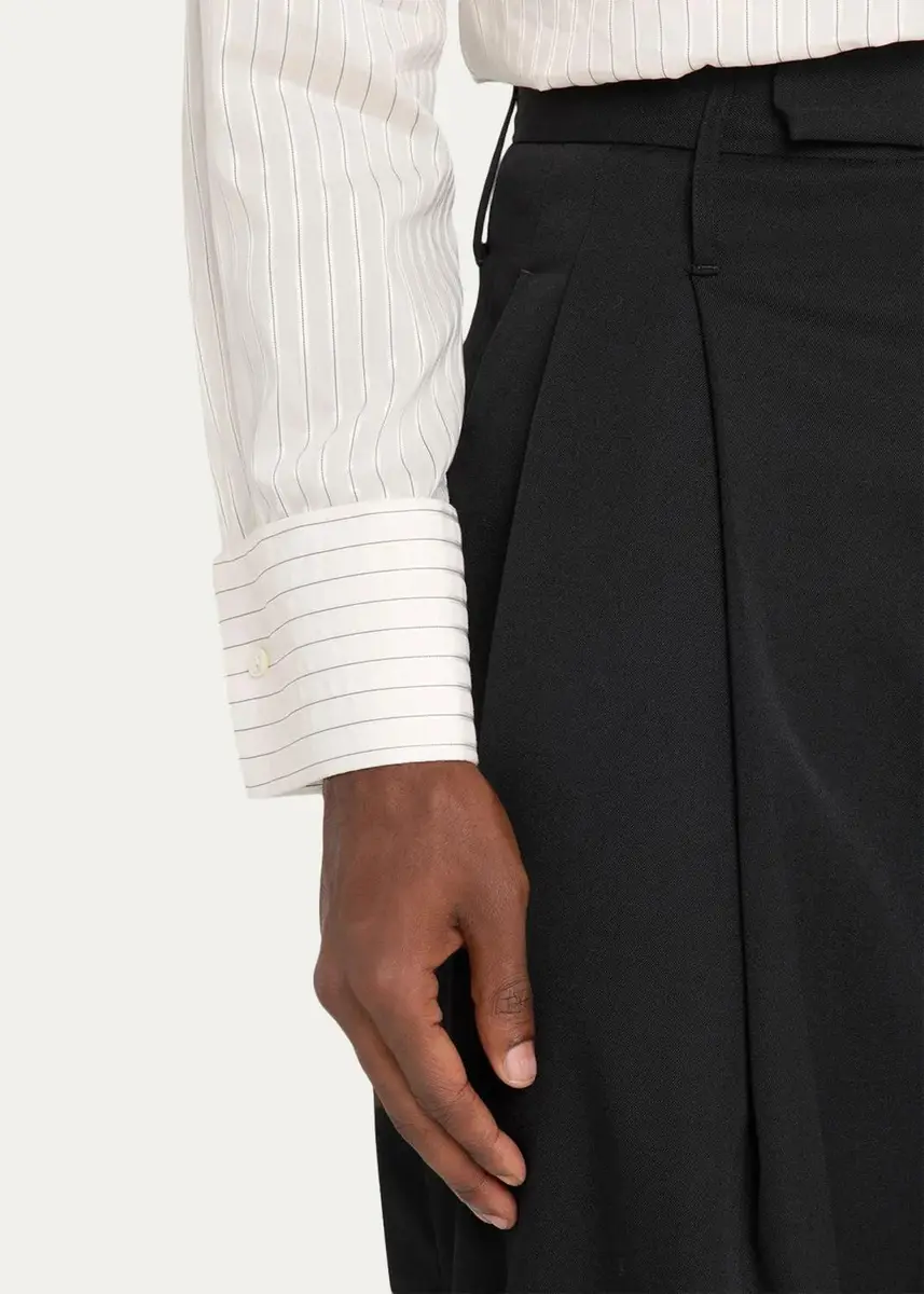 PUBLIC SCHOOL NEW YORK Men's Waverly Tapered-Leg Pleated Pants | Thumbnail 5 PUBLIC SCHOOL NEW YORK Men's Waverly Tapered-Leg Pleated Pants | Thumbnail 5