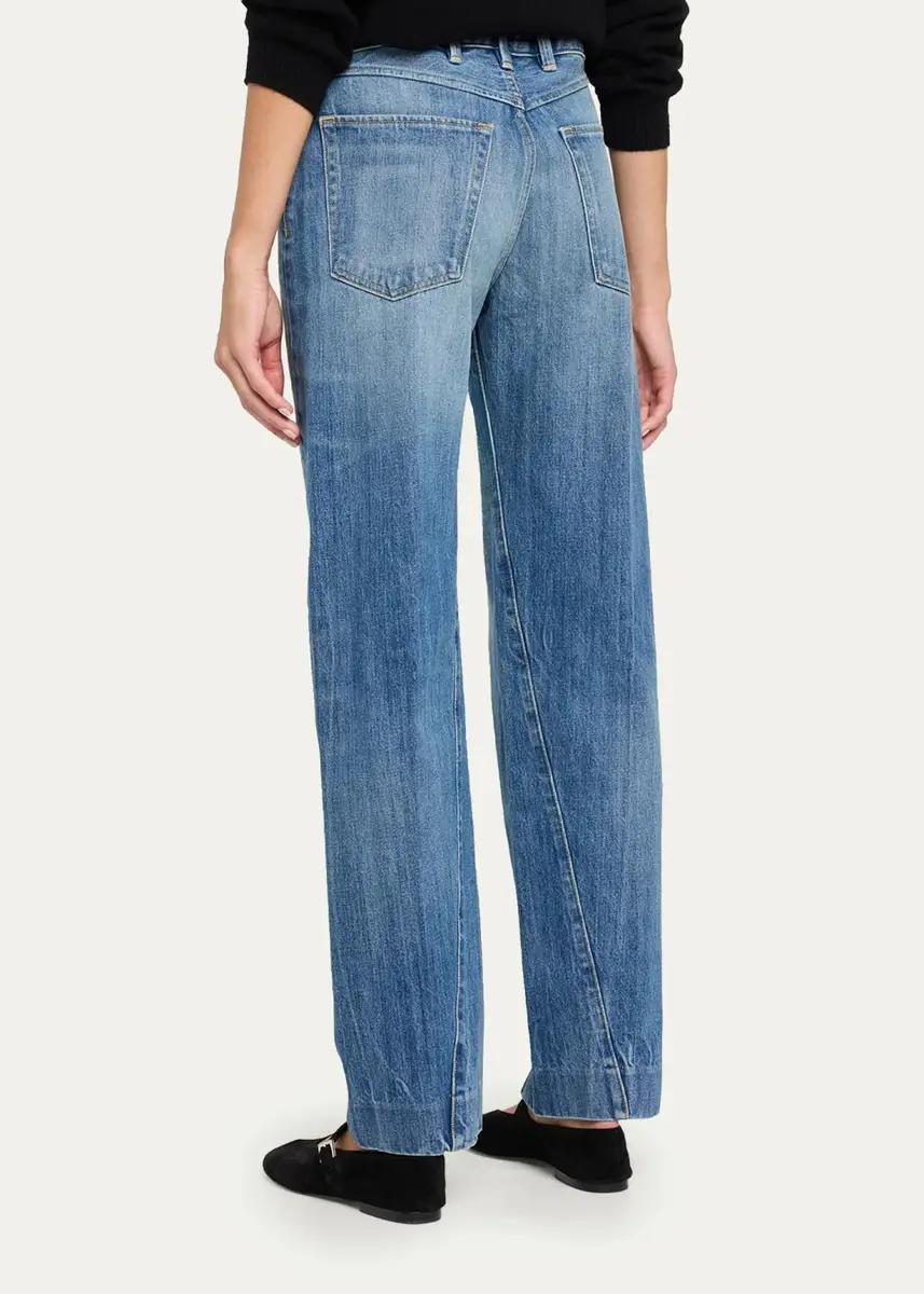 RÙADH The Bijou Twisted Straight-Leg Ankle Jeans | Thumbnail 3 RÙADH The Bijou Twisted Straight-Leg Ankle Jeans | Thumbnail 3