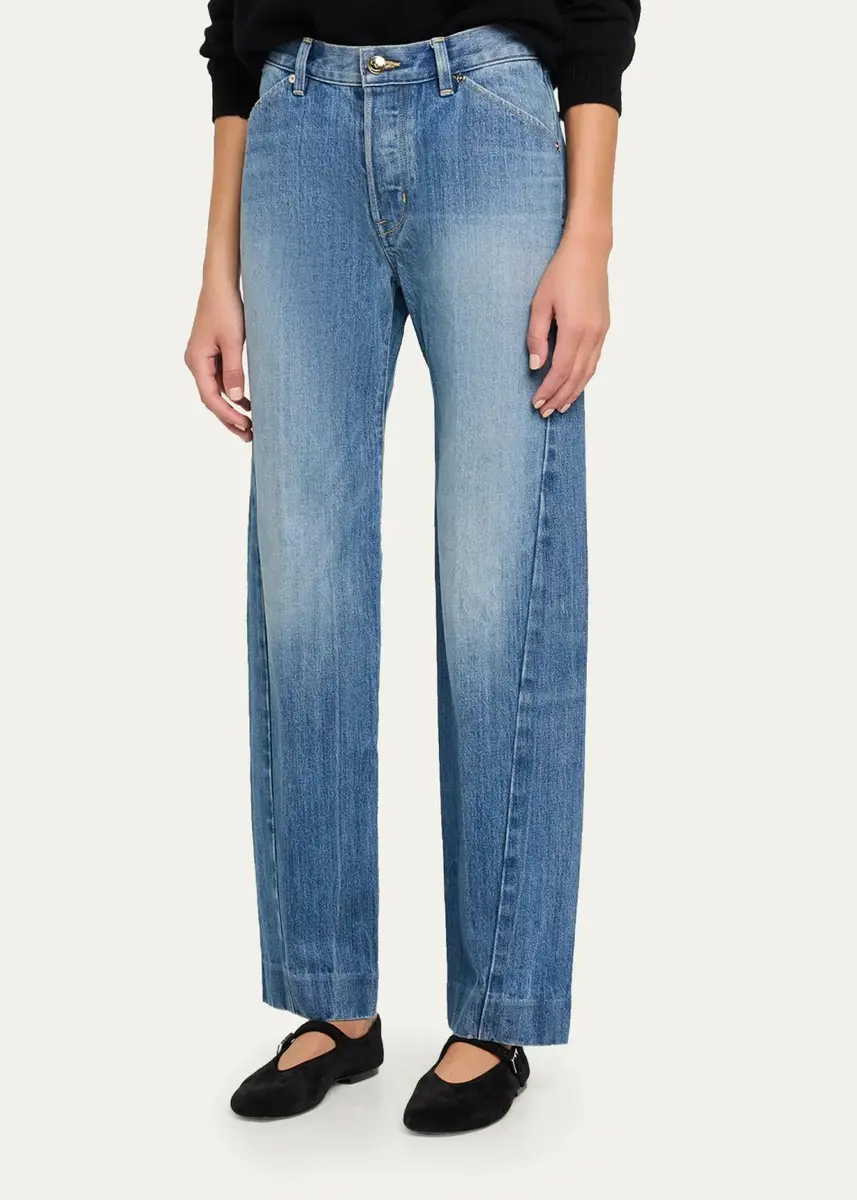 RÙADH The Bijou Twisted Straight-Leg Ankle Jeans | Thumbnail 4 RÙADH The Bijou Twisted Straight-Leg Ankle Jeans | Thumbnail 4