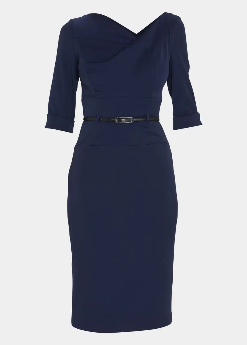BLACK HALO Jackie 3/4-Sleeve Sheath Dress | Thumbnail 5 BLACK HALO Jackie 3/4-Sleeve Sheath Dress | Thumbnail 5