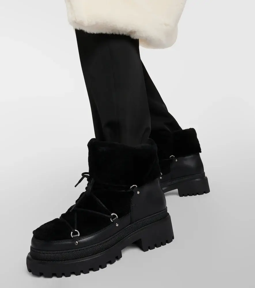 Yves Salomon Shearling ankle boots | Thumbnail 3 Yves Salomon Shearling ankle boots | Thumbnail 3