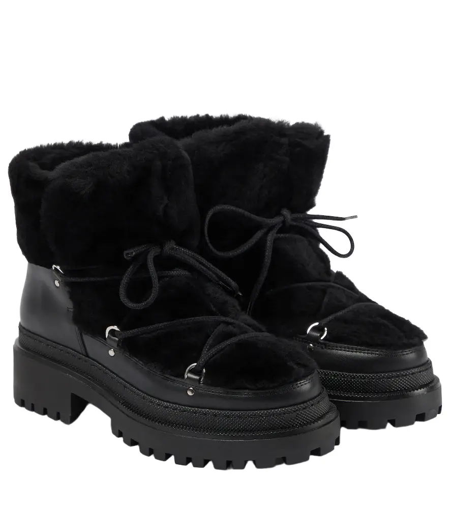 Shearling ankle boots Shearling ankle boots