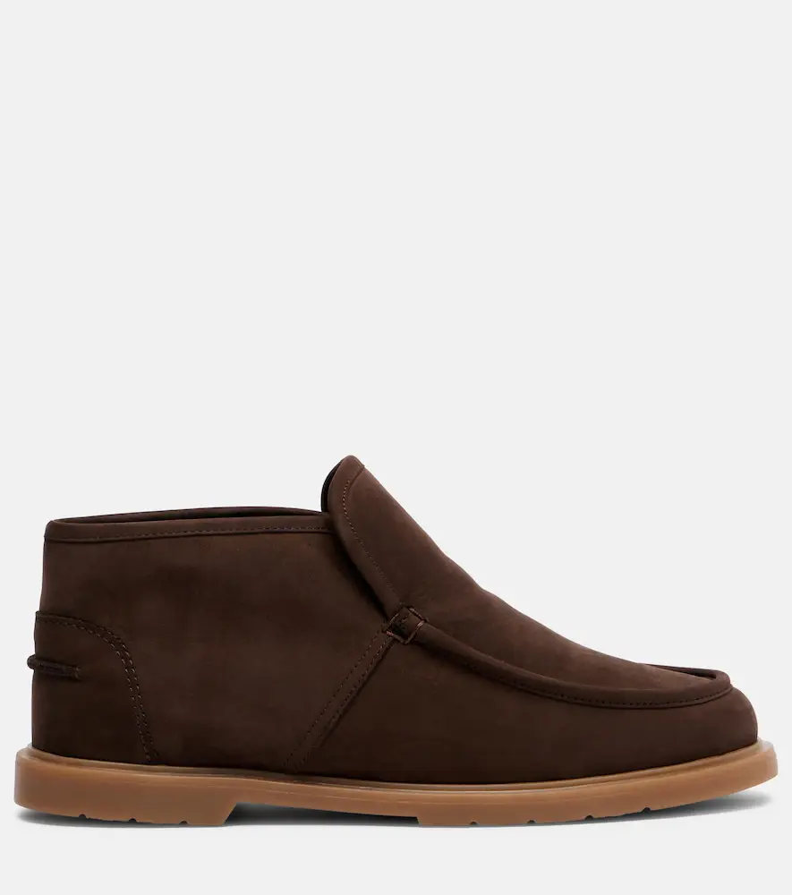 Yves Salomon Shearling-lined suede ankle boots | Thumbnail 4 Yves Salomon Shearling-lined suede ankle boots | Thumbnail 4