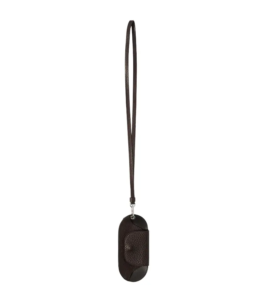 Lemaire Bell leather glasses holder
