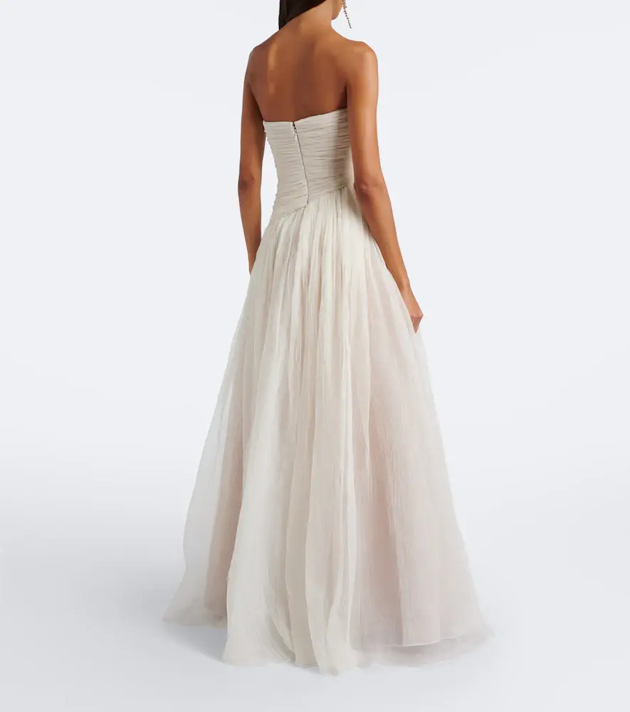 Danielle Frankel Bridal Mila silk organza bustier gown | Thumbnail 2 Danielle Frankel Bridal Mila silk organza bustier gown | Thumbnail 2