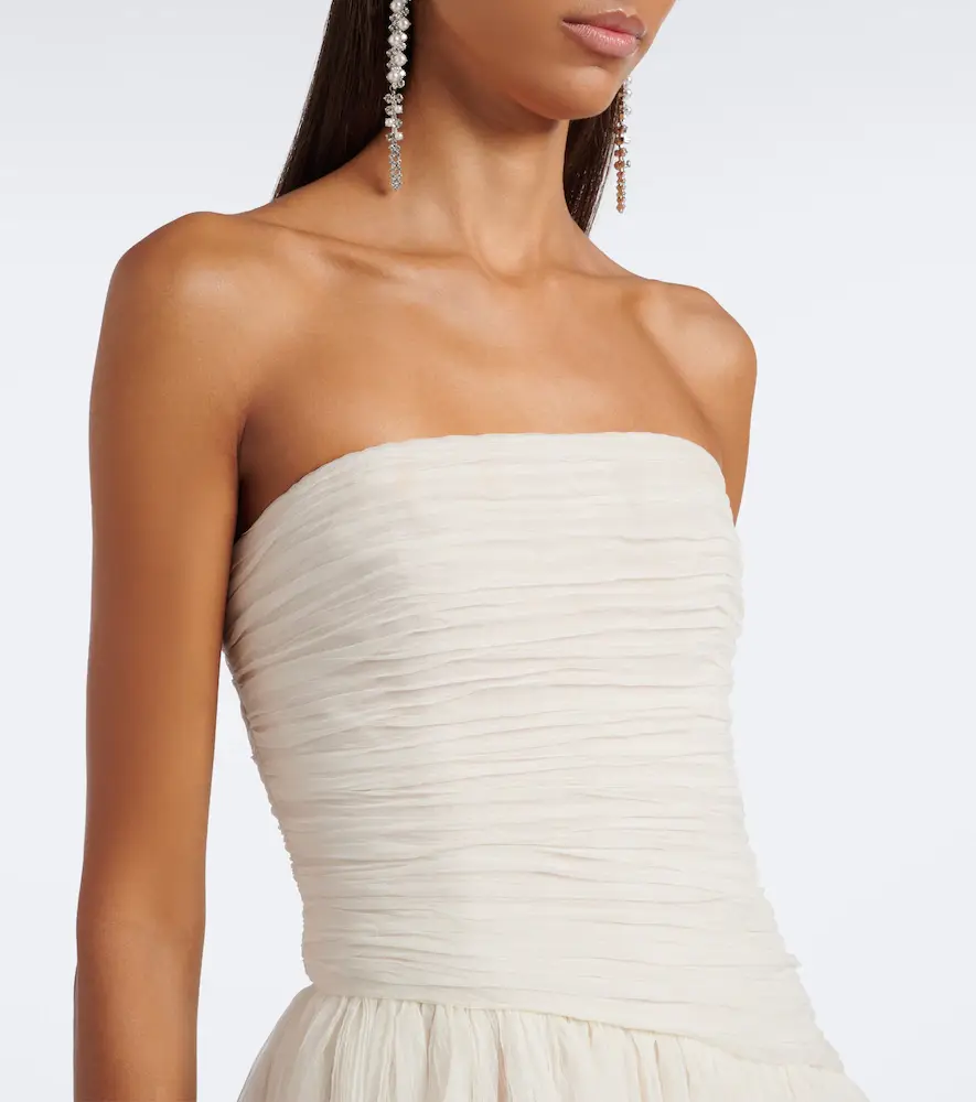 Danielle Frankel Bridal Mila silk organza bustier gown | Thumbnail 3 Danielle Frankel Bridal Mila silk organza bustier gown | Thumbnail 3