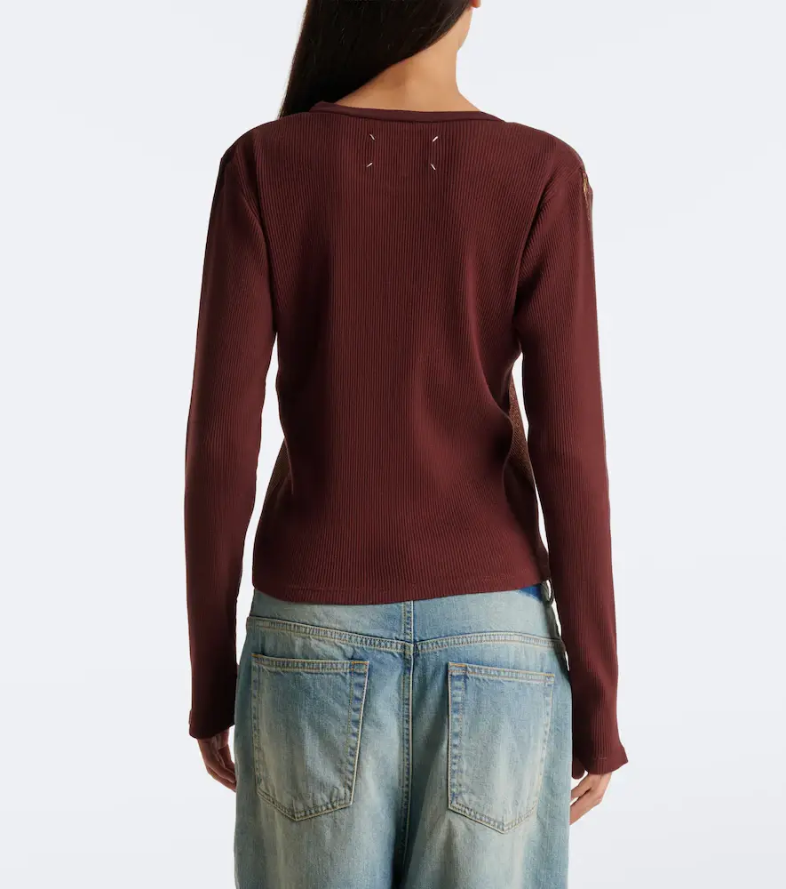 Maison Margiela Printed cotton top | Thumbnail 2