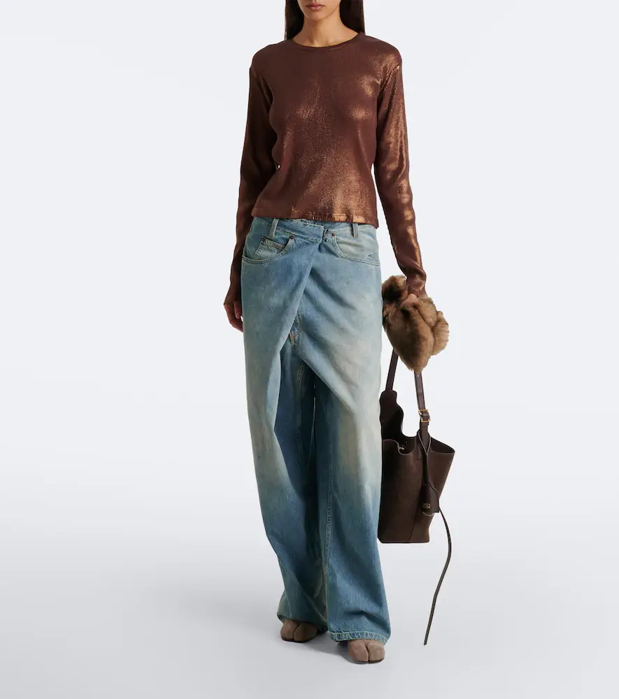 Maison Margiela Printed cotton top | Thumbnail 5