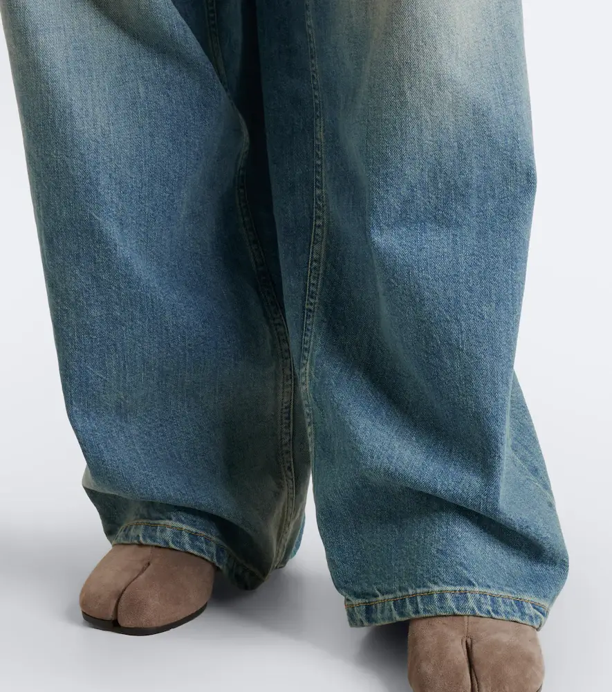 Maison Margiela Faded wide-leg jeans | Thumbnail 3 Maison Margiela Faded wide-leg jeans | Thumbnail 3