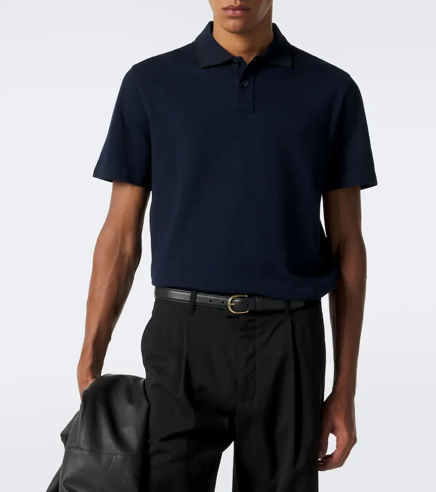 Brioni Cotton piqué polo shirt | Thumbnail 5 Brioni Cotton piqué polo shirt | Thumbnail 5