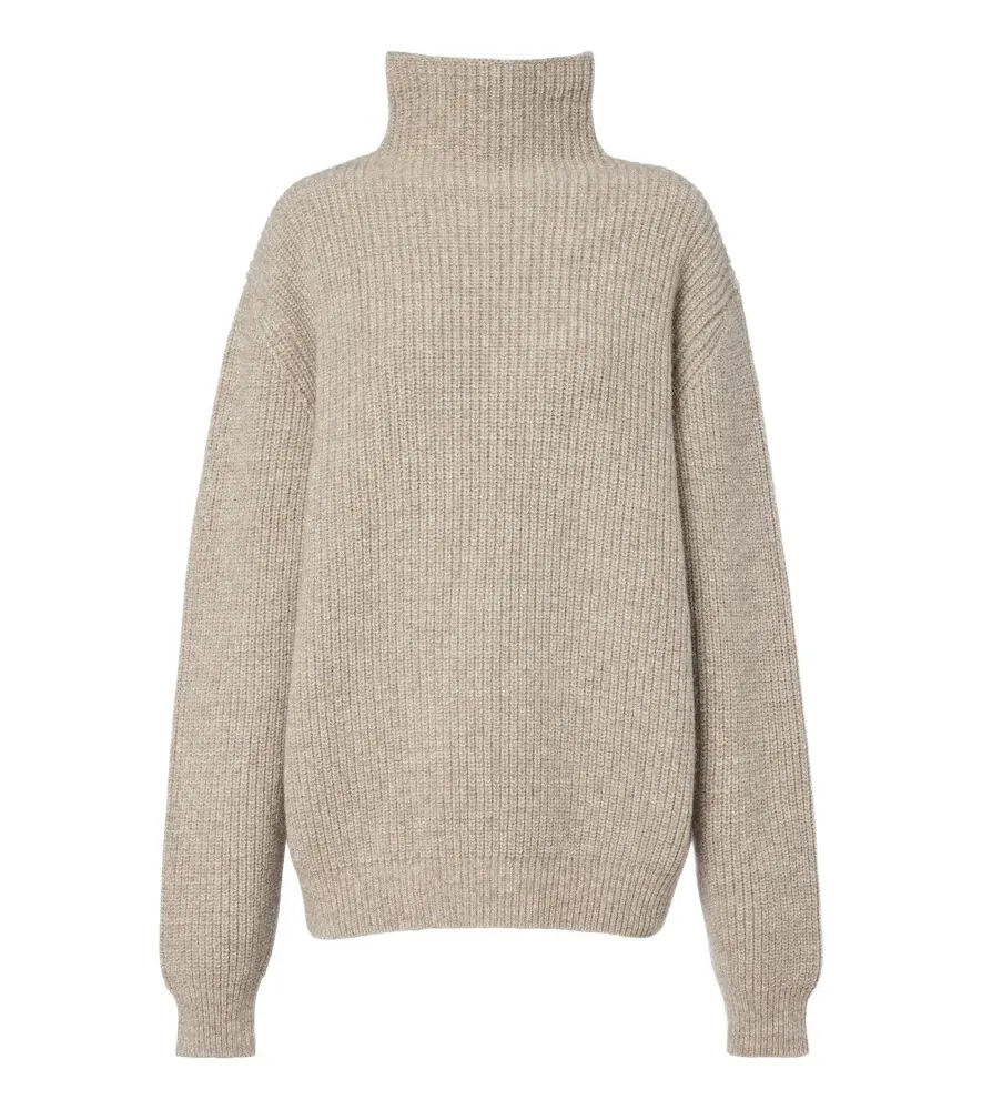 Alpaca and yak turtleneck sweater Alpaca and yak turtleneck sweater