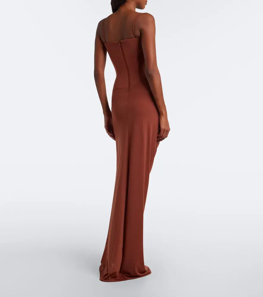 Alex Perry Draped corset dress | Thumbnail 4