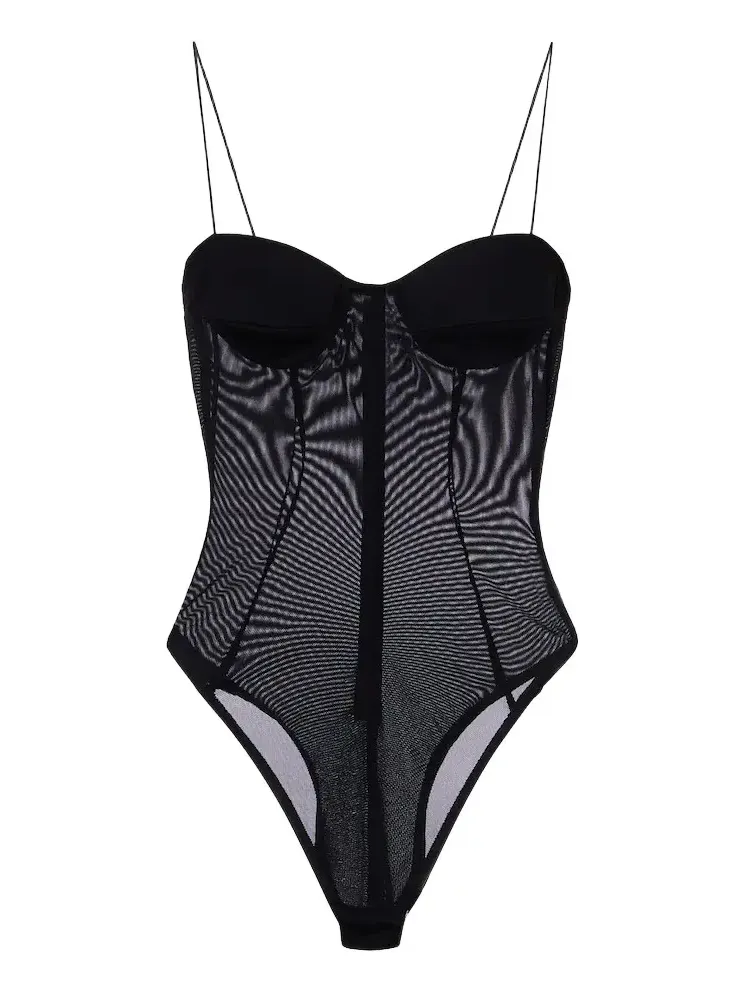 Sheer bodysuit