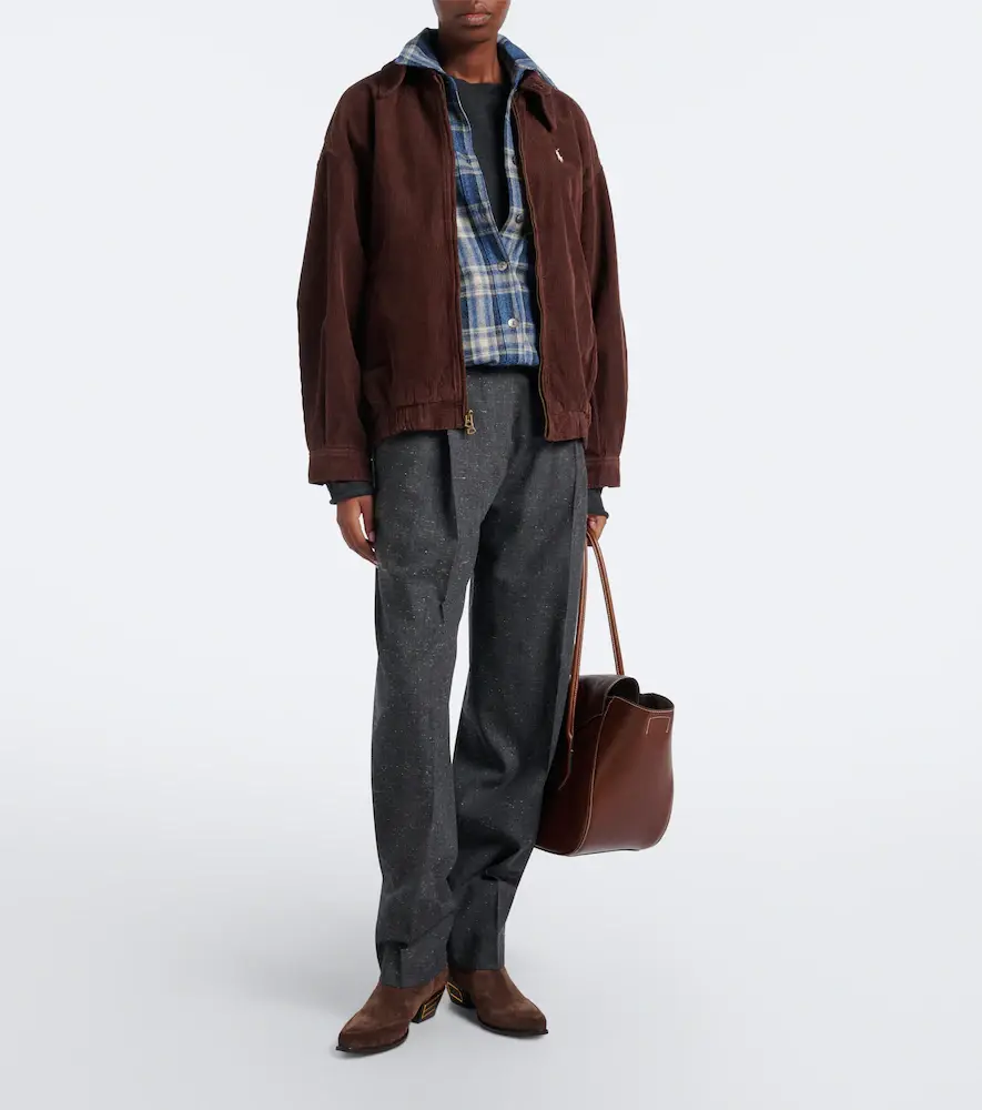 Polo Ralph Lauren Cotton corduroy blouson jacket | Thumbnail 4 Polo Ralph Lauren Cotton corduroy blouson jacket | Thumbnail 4