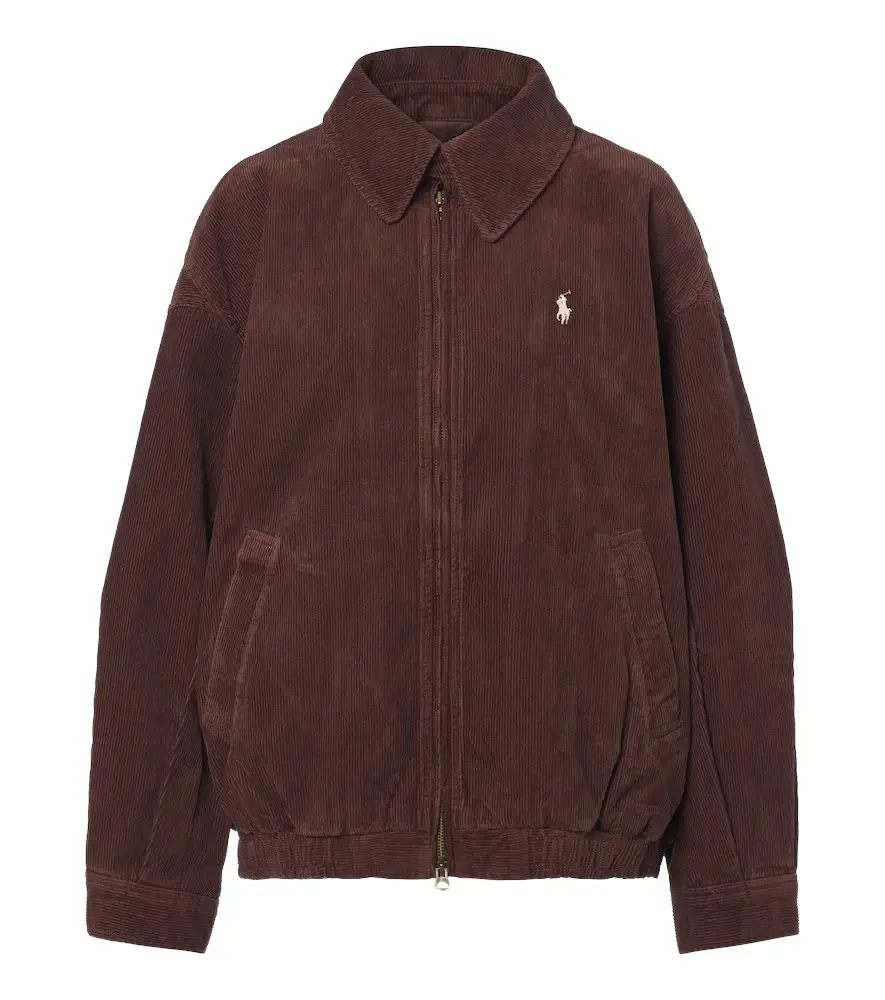 Cotton corduroy blouson jacket Cotton corduroy blouson jacket