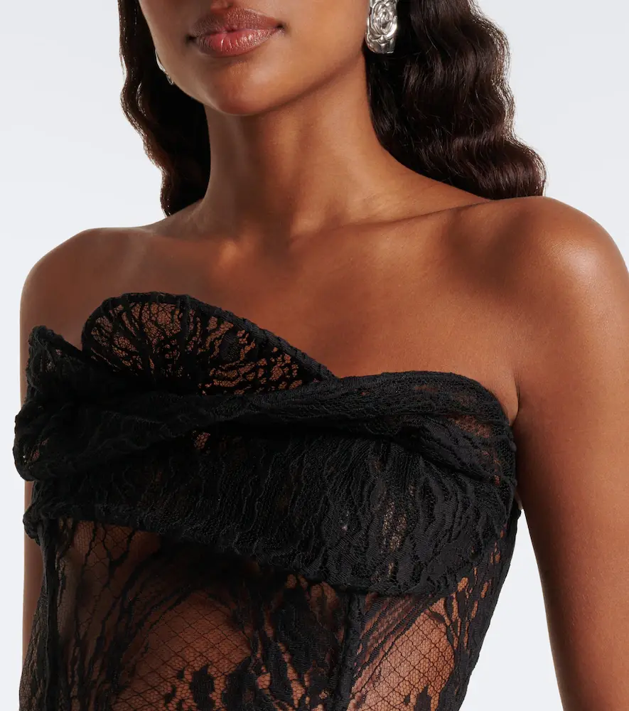 Magda Butrym Draped lace corset | Thumbnail 6 Magda Butrym Draped lace corset | Thumbnail 6
