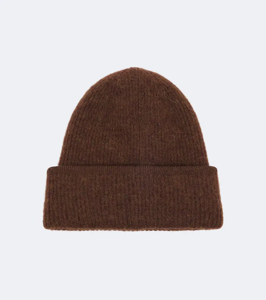 Jacquemus Logo alpaca and wool-blend beanie | Thumbnail 3 Jacquemus Logo alpaca and wool-blend beanie | Thumbnail 3