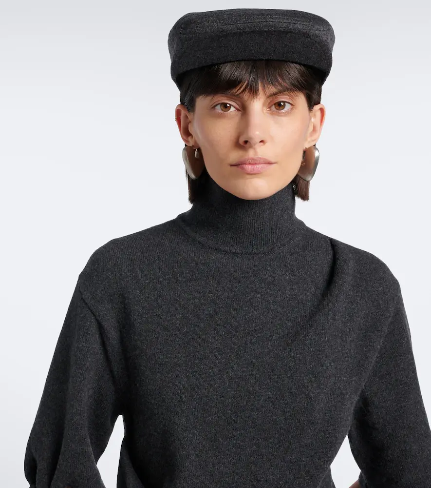 Jacquemus Valérie virgin wool flat cap | Thumbnail 4 Jacquemus Valérie virgin wool flat cap | Thumbnail 4