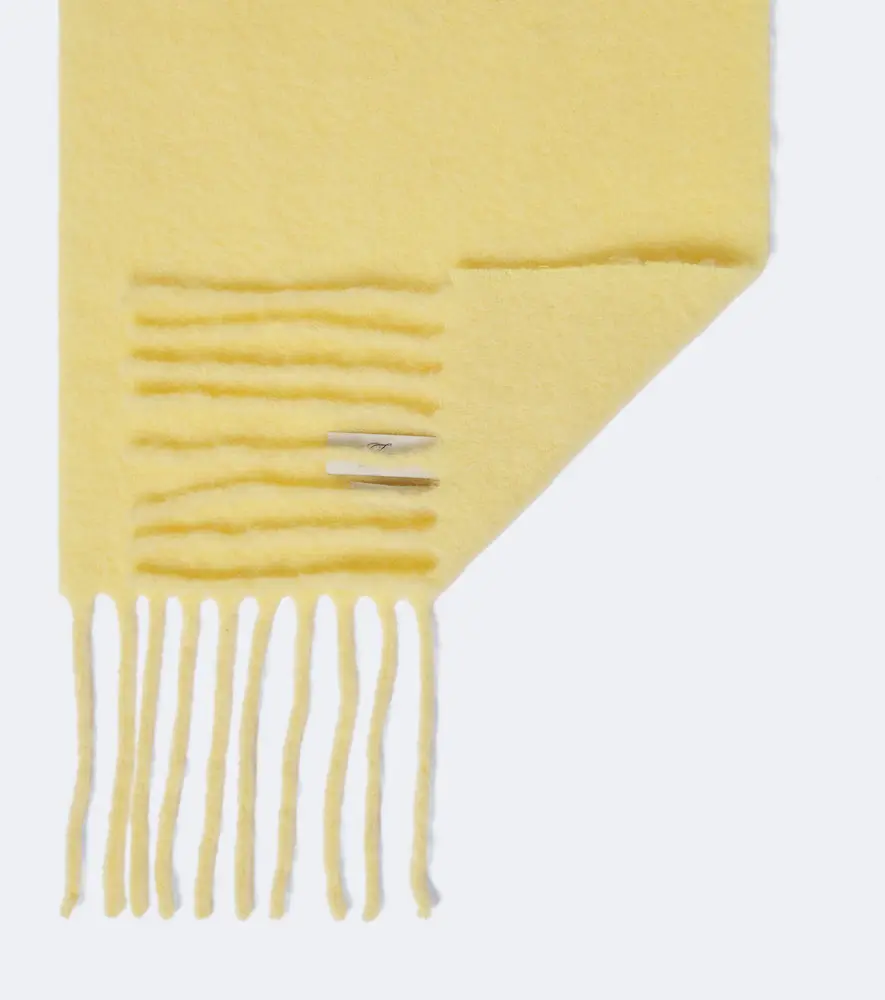 Jacquemus Carro alpaca, mohair, and wool-blend scarf | Thumbnail 3 Jacquemus Carro alpaca, mohair, and wool-blend scarf | Thumbnail 3