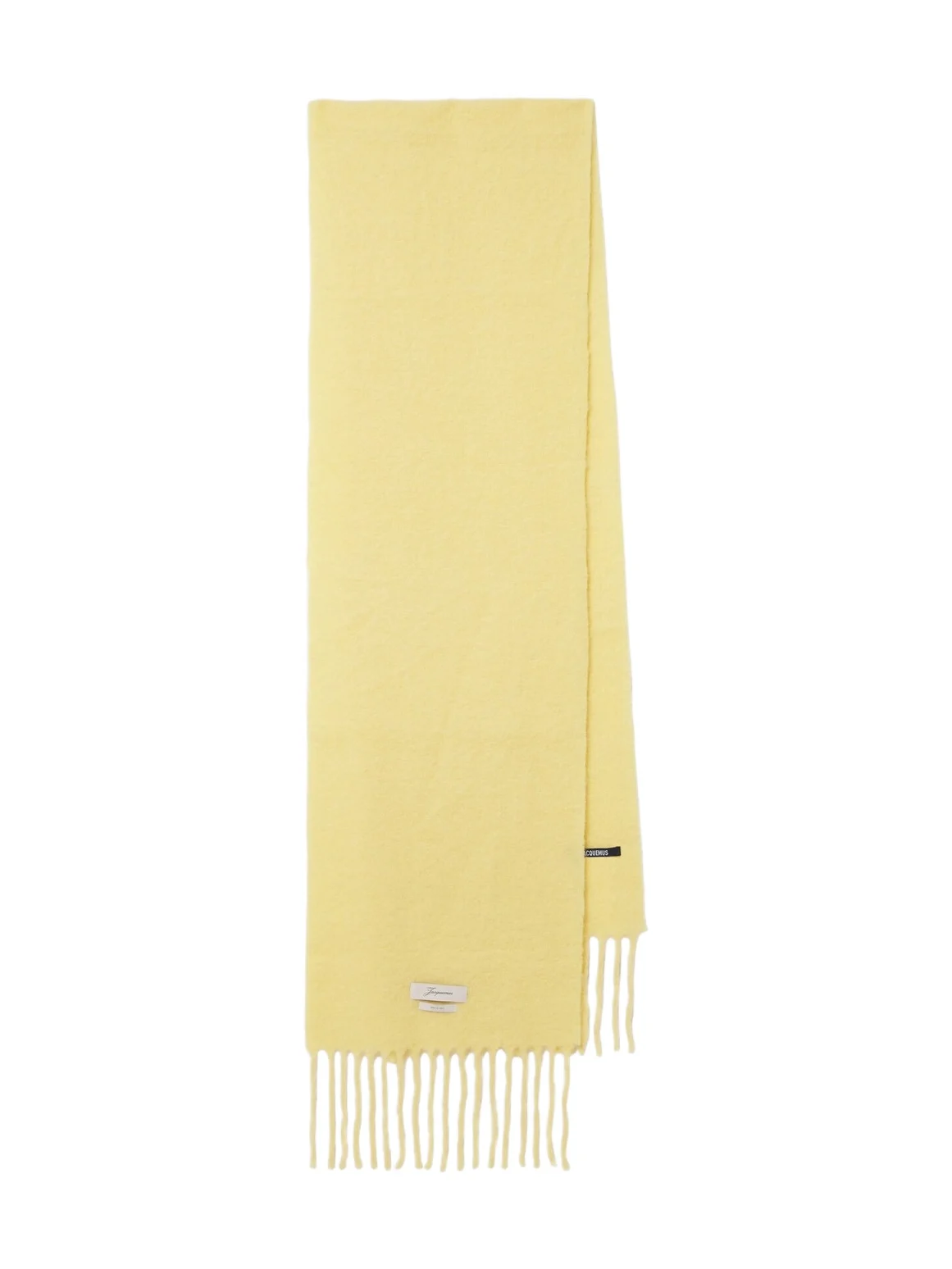 Jacquemus Carro alpaca, mohair, and wool-blend scarf