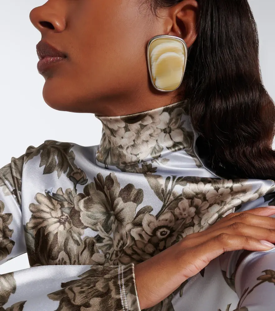 Acne Studios Embellished earrings | Thumbnail 6