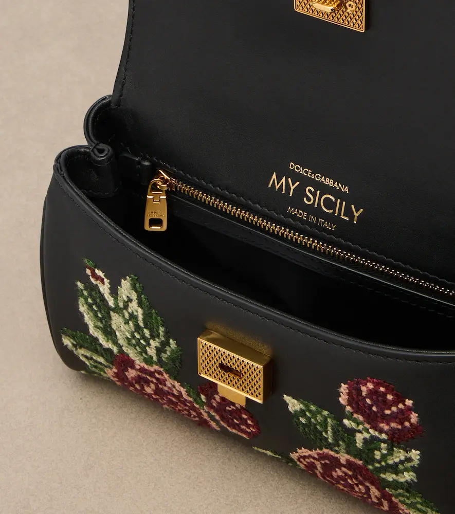 Dolce & Gabbana My Sicily Mini leather top-handle bag | Thumbnail 2