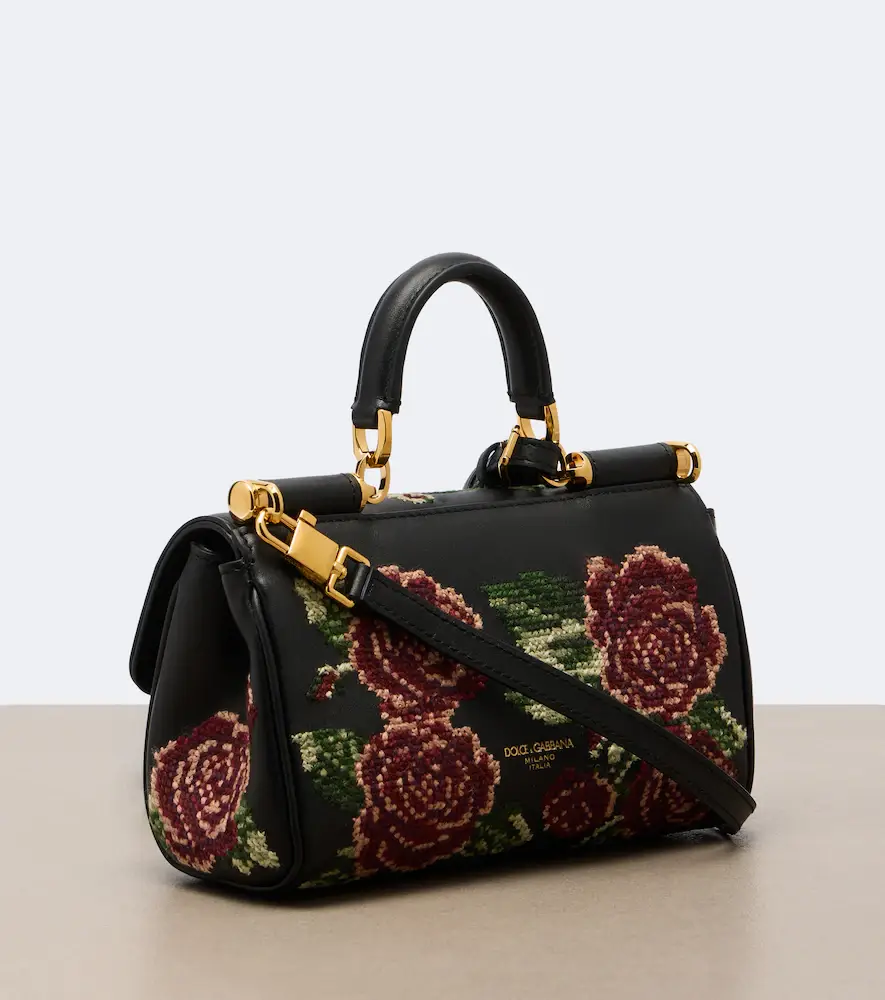 Dolce & Gabbana My Sicily Mini leather top-handle bag | Thumbnail 3