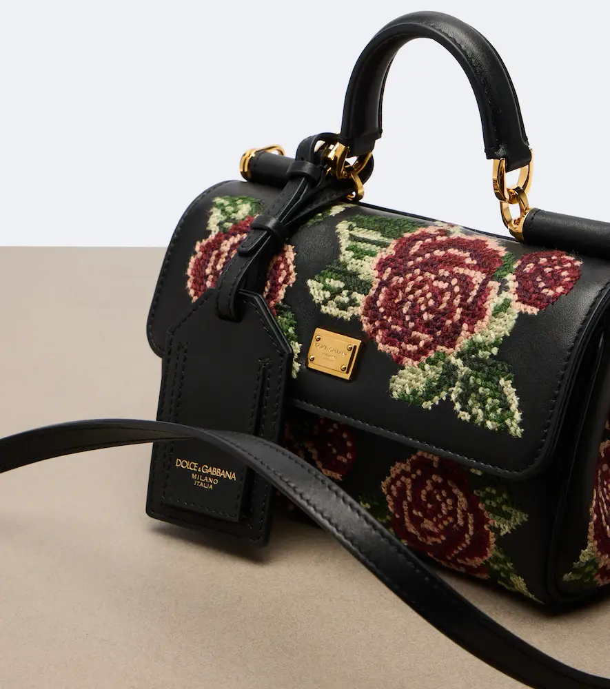 Dolce & Gabbana My Sicily Mini leather top-handle bag | Thumbnail 4