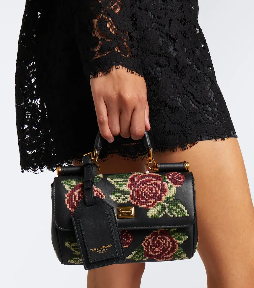 Dolce & Gabbana My Sicily Mini leather top-handle bag | Thumbnail 6