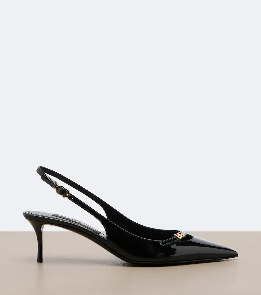 Dolce & Gabbana Patent leather slingback pumps | Thumbnail 3 Dolce & Gabbana Patent leather slingback pumps | Thumbnail 3
