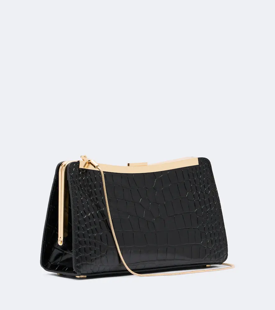 Simkhai Solange croc-effect leather clutch | Thumbnail 2
