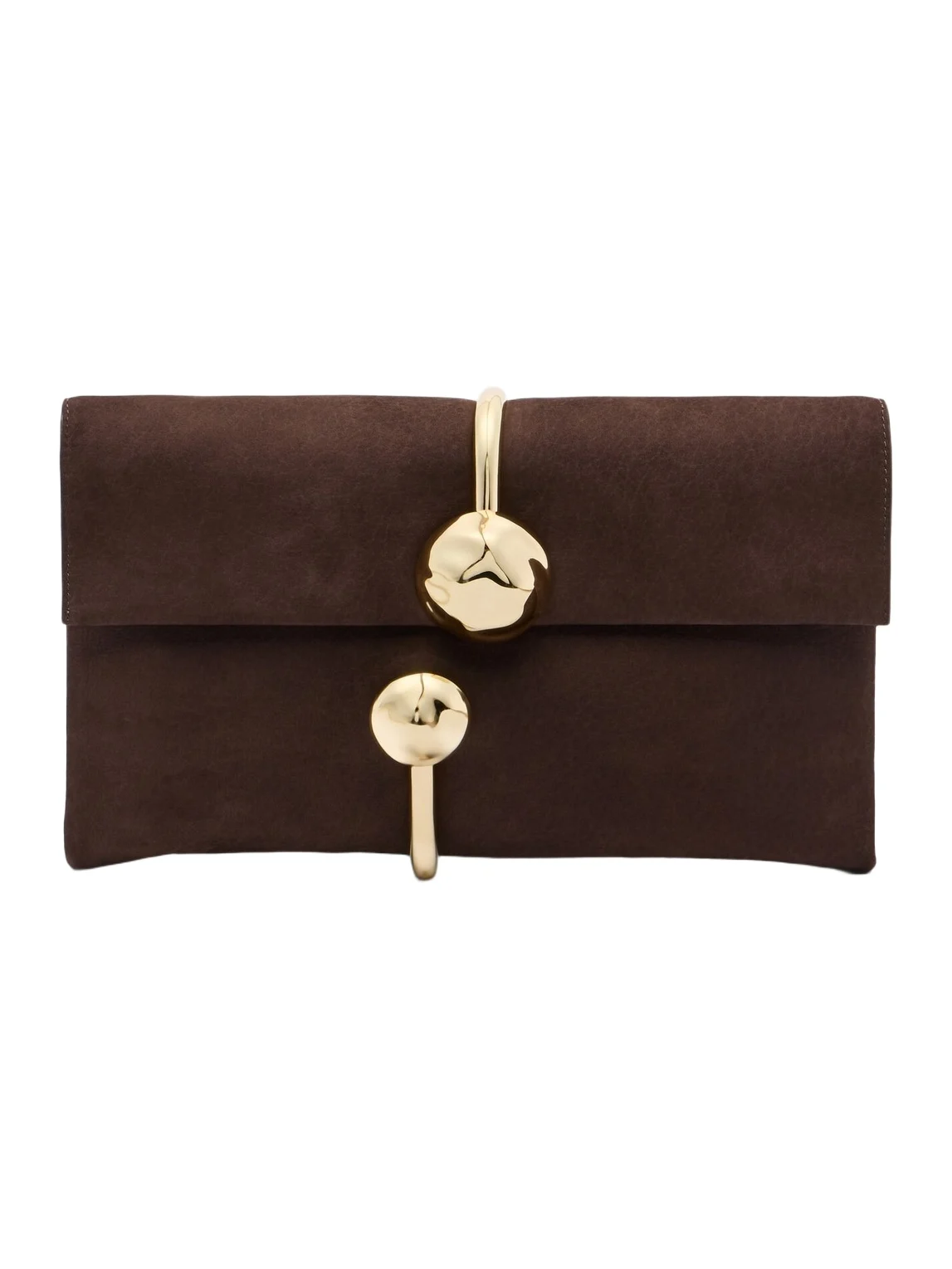 Amaya leather clutch