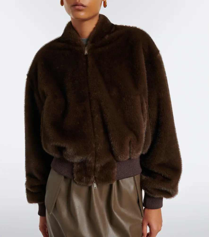 Stella McCartney Zip-up bomber jacket | Thumbnail 3 Stella McCartney Zip-up bomber jacket | Thumbnail 3