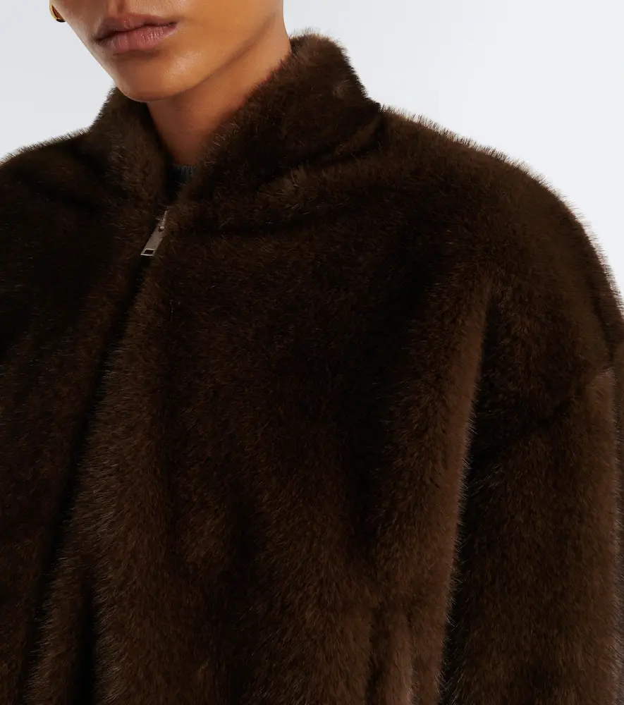 Stella McCartney Zip-up bomber jacket | Thumbnail 4 Stella McCartney Zip-up bomber jacket | Thumbnail 4