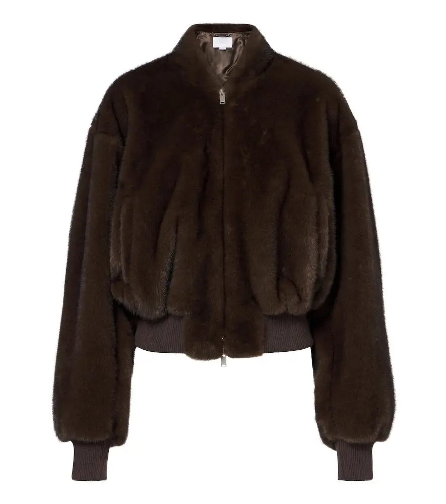 Zip-up bomber jacket Zip-up bomber jacket