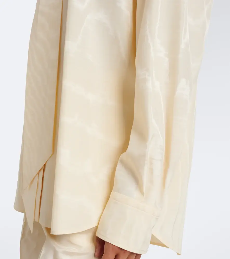 Stella McCartney Tie-neck moiré blouse | Thumbnail 2 Stella McCartney Tie-neck moiré blouse | Thumbnail 2